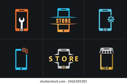 aplicaciones de diseño de logotipos de tienda móvil