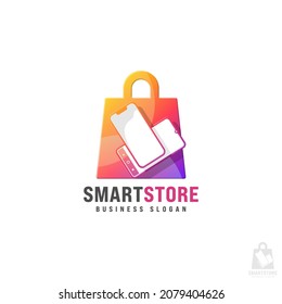 Mobile Store or Mobile Shop Logo Template