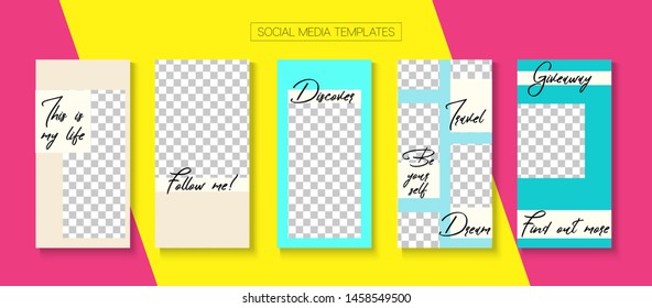 Mobile Stories Vector Collection. Funky Sale, New Arrivals Story Layout. Online Shop Graphic Graphic Apps. Blogger Tech Design, Social Media Kit Template. Social Media Stories Collection
