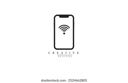 Mobile sync black vector icon white background