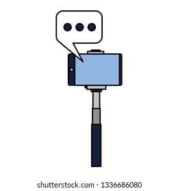 mobile taking selfie
