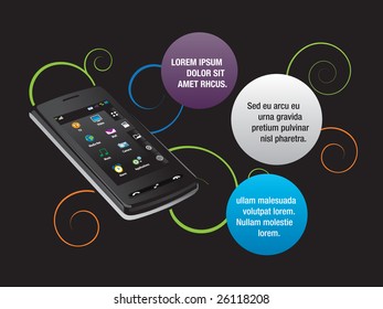 mobile technology background