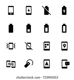Mobile and technology concept - Icon collection