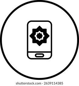 Mobile Technology with Islamic Star Motif: Digital Representation of Faith and Innovation