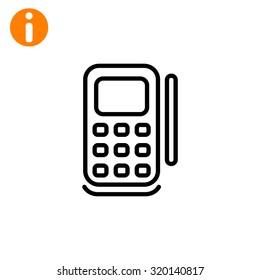 mobile telefon.smartfon.icon