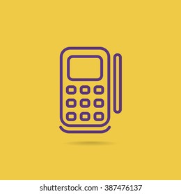 mobile telefon.smartfon.icon