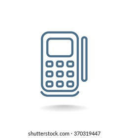 mobile telephone. icon