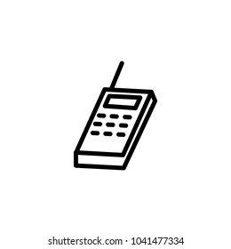 mobile telephone icon vector