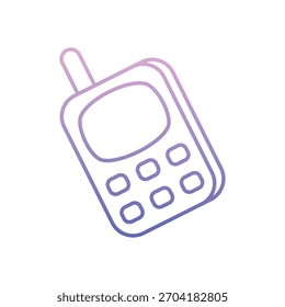 Icono de Vector de juguete móvil Ilustración de stock