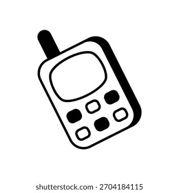 Icono de Vector de juguete móvil Ilustración de stock