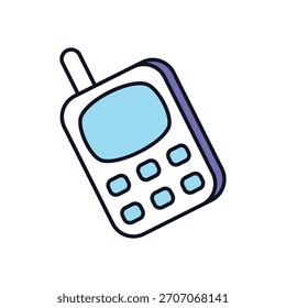 Icono de Vector de juguete móvil Ilustración de stock