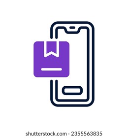 mobile tracking icon for your website, mobile, presentation, and logo design.