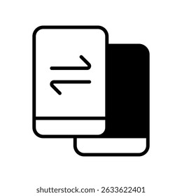 Mobile Transaction Vector for Instant Bank Payment. App finance icon, tap to pay design, online transfer technology