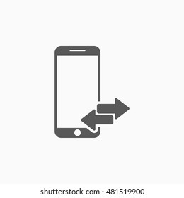 mobile transfer icon
