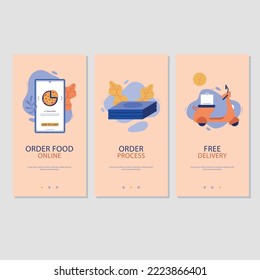mobile ui ux design templates with background