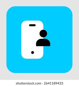 Mobile user icons, smart arts for ux ui, new modern, editable icon for project, vector illustration file, popular icon isolated.