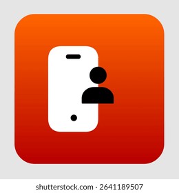Mobile user icons, smart arts for ux ui, new modern, editable icon for project, vector illustration file, popular icon isolated.