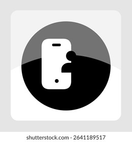 Mobile user icons, smart arts for ux ui, new modern, editable icon for project, vector illustration file, popular icon isolated.