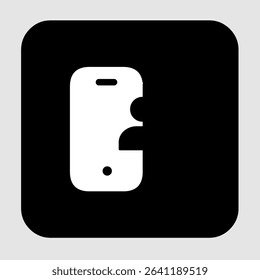 Mobile user icons, smart arts for ux ui, new modern, editable icon for project, vector illustration file, popular icon isolated.