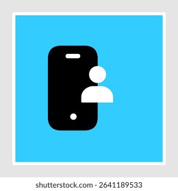 Mobile user icons, smart arts for ux ui, new modern, editable icon for project, vector illustration file, popular icon isolated.
