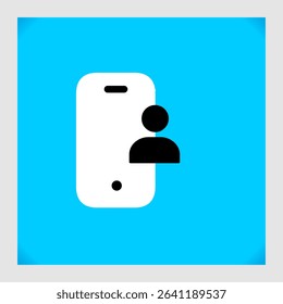 Mobile user icons, smart arts for ux ui, new modern, editable icon for project, vector illustration file, popular icon isolated.