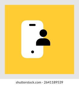 Mobile user icons, smart arts for ux ui, new modern, editable icon for project, vector illustration file, popular icon isolated.