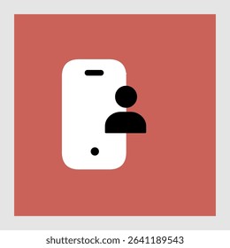 Mobile user icons, smart arts for ux ui, new modern, editable icon for project, vector illustration file, popular icon isolated.