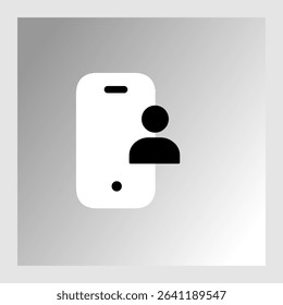 Mobile user icons, smart arts for ux ui, new modern, editable icon for project, vector illustration file, popular icon isolated.