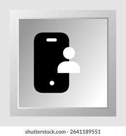 Mobile user icons, smart arts for ux ui, new modern, editable icon for project, vector illustration file, popular icon isolated.