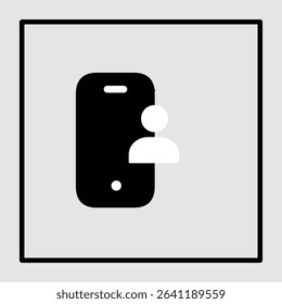 Mobile user icons, smart arts for ux ui, new modern, editable icon for project, vector illustration file, popular icon isolated.
