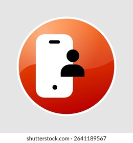 Mobile user icons, smart arts for ux ui, new modern, editable icon for project, vector illustration file, popular icon isolated.