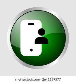 Mobile user icons, smart arts for ux ui, new modern, editable icon for project, vector illustration file, popular icon isolated.