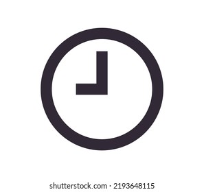 Mobile user interface navigation symbol and app icon simple outline linear vector.