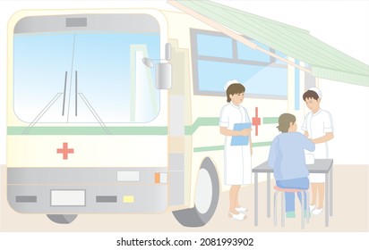 Mobile Vaccination and Healthcare İmage
