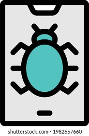mobile vector color line icon