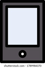 mobiles Vektorflachfarbensymbol 