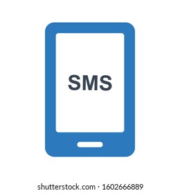 mobile vector glyph color icon 