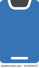 mobile vector glyph color icon