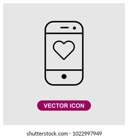 Mobile Vector Icon