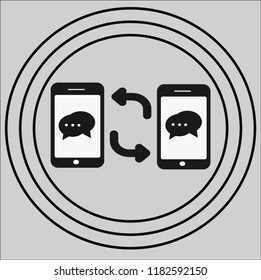 mobile vector icon