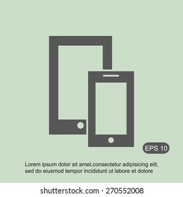 Mobile vector icon