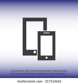 Mobile vector icon