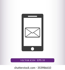 Mobile vector icon