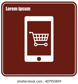 Mobile vector icon
