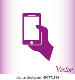 Mobile vector icon
