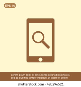 Mobile vector icon
