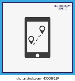 Mobile vector icon
