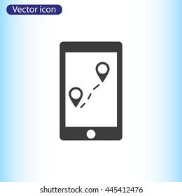 Mobile vector icon
