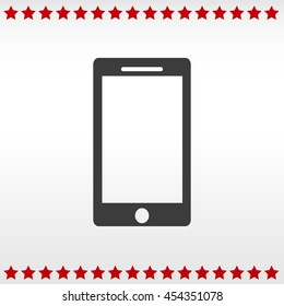 Mobile vector icon
