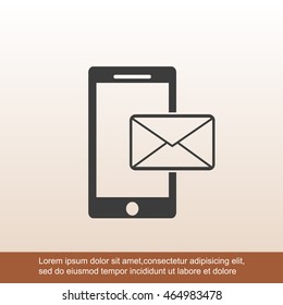 Mobile vector icon